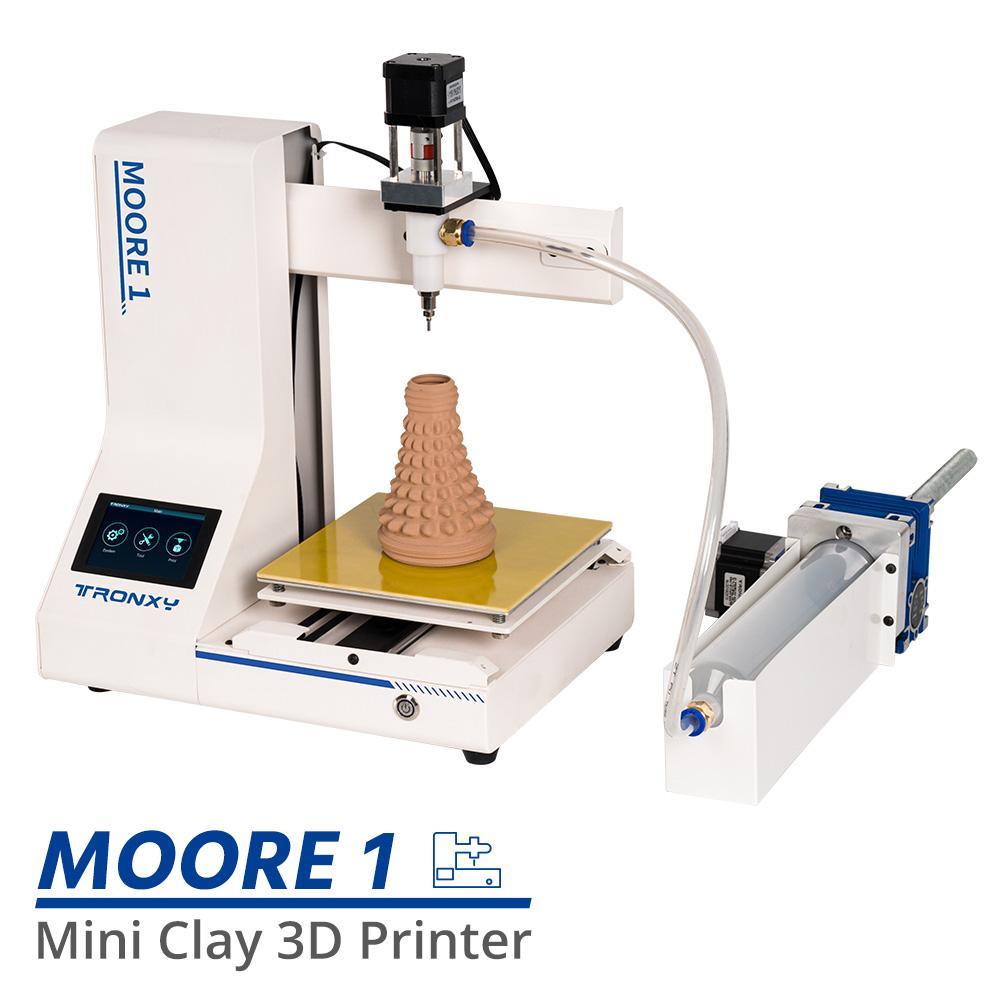 Tronxy Moore 1 Mini Clay 3D Printer Liquid Deposition Molding Ceramic 3D Printer - Tronxy 3D Printers Official Store