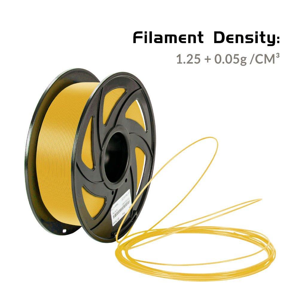 Tronxy New 1.75mm Gold PLA Filament - Tronxy 3D Printers Official Store