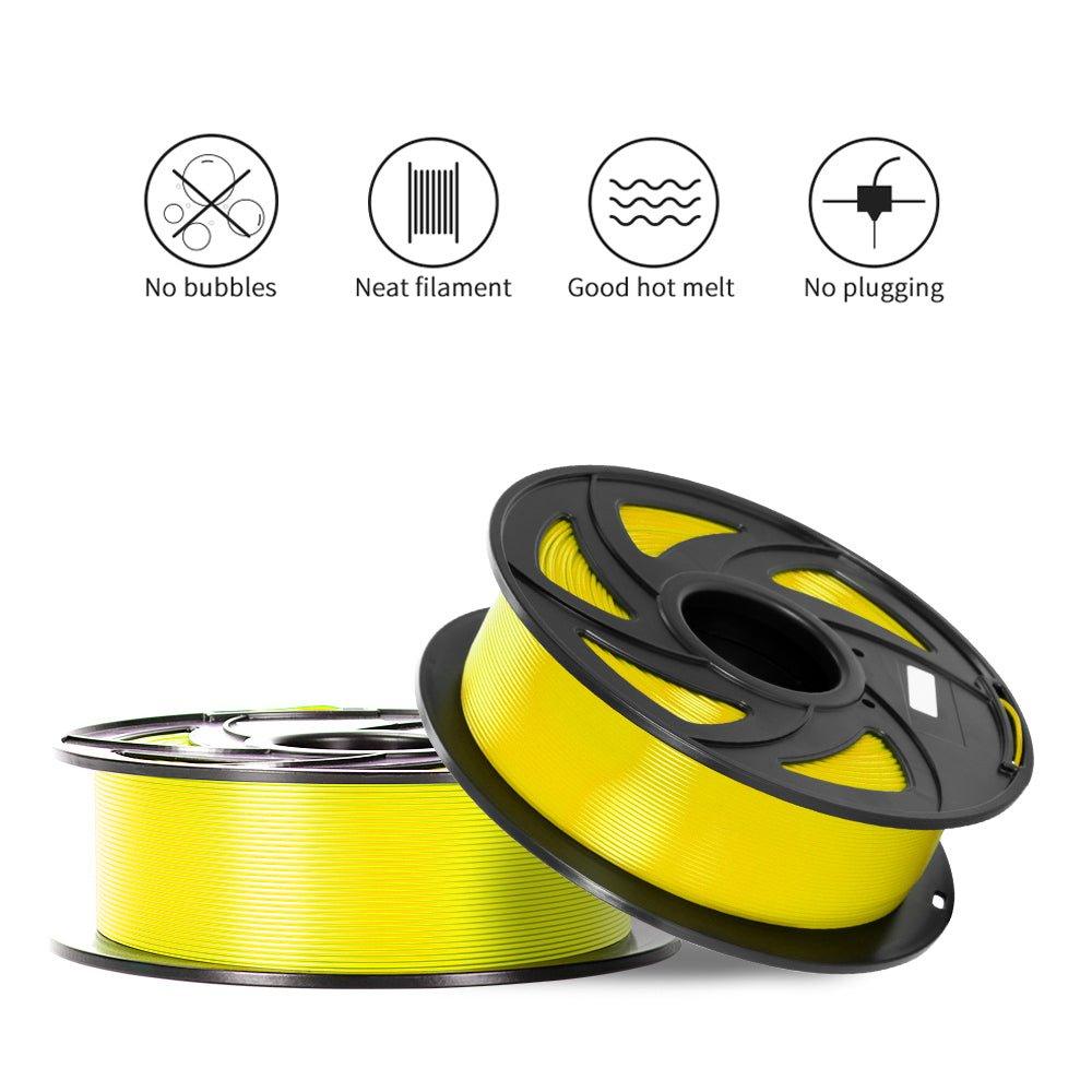 Tronxy New 1.75mm Yellow PLA Filament - Tronxy 3D Printers Official Store