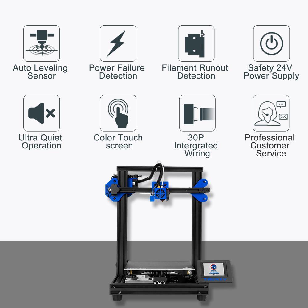 TRONXY XY-2 Pro Print Size 255mm*255mm*260mm Prusa I3 Structure 3d printer - Tronxy 3D Printers Official Store