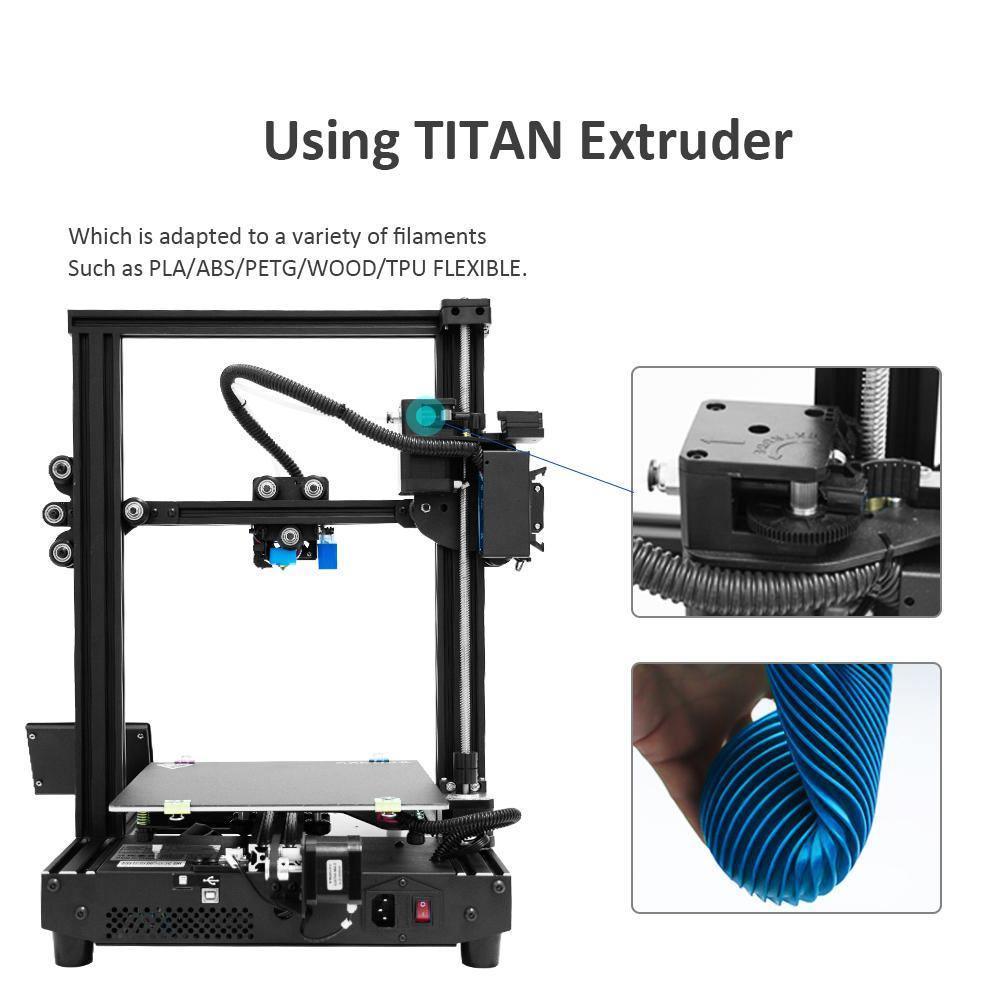 TRONXY XY-2 PRO TITAN with Titan Extruder 3D Printer Prusa I3 Print Size 255mm*255mm*245mm - Tronxy 3D Printers Official Store