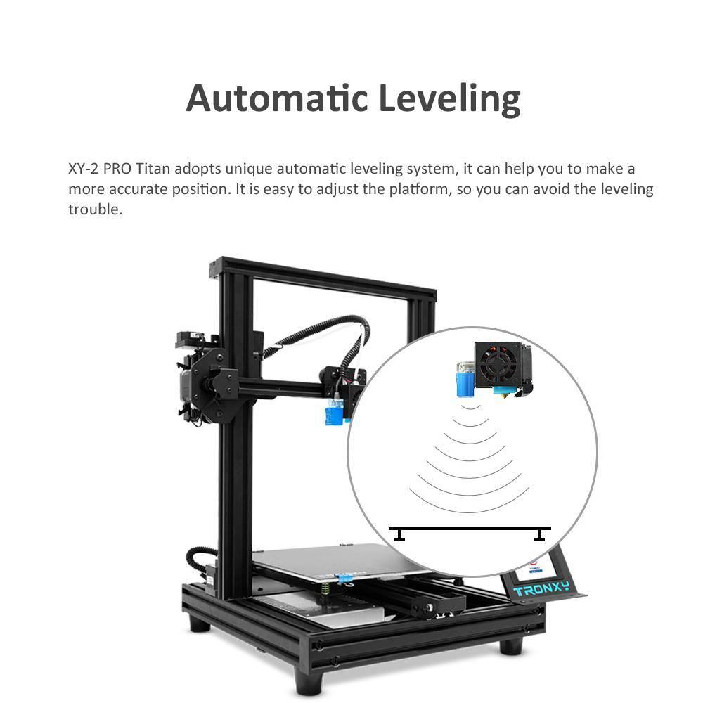 TRONXY XY-2 PRO TITAN with Titan Extruder 3D Printer Prusa I3 Print Size 255mm*255mm*245mm - Tronxy 3D Printers Official Store