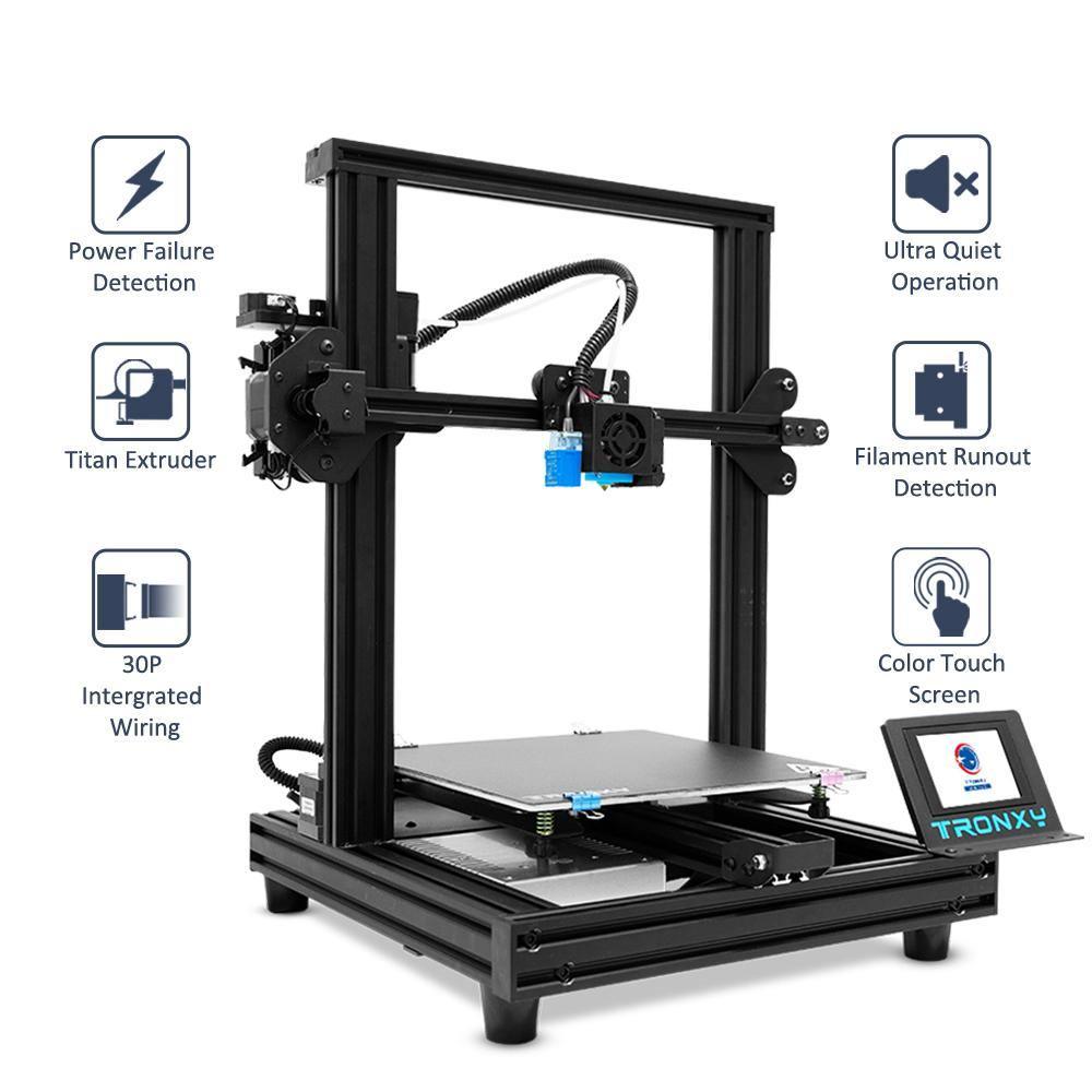 TRONXY XY-2 PRO TITAN with Titan Extruder 3D Printer Prusa I3 Print Size 255mm*255mm*245mm - Tronxy 3D Printers Official Store