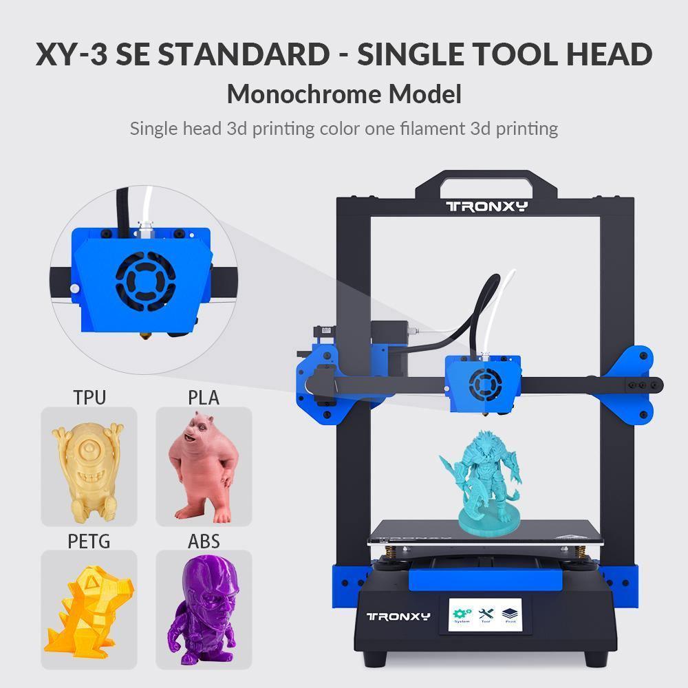 Tronxy XY-3 SE 3-IN-1 3D Printer 255*255*260mm - Tronxy 3D Printers Official Store