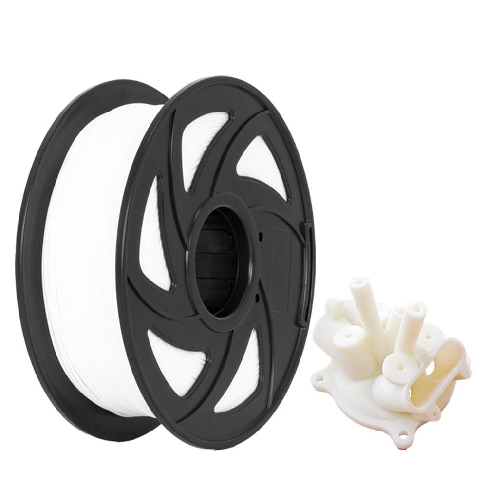 White PLA 3D Printing Filament 1.75 mm, 2.2 LBS (1KG) Dimensional Accuracy +/- 0.02 mm (White PLA) - Tronxy 3D Printers Official Store