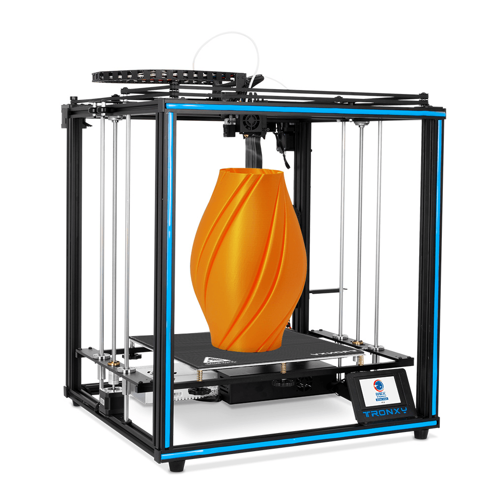 Tronxy diy 3D printer X5SA-400 power off resme print Larger print size 3.5 inch Touch Screen PLA ABS Filament - Tronxy 3D Printers Official Store